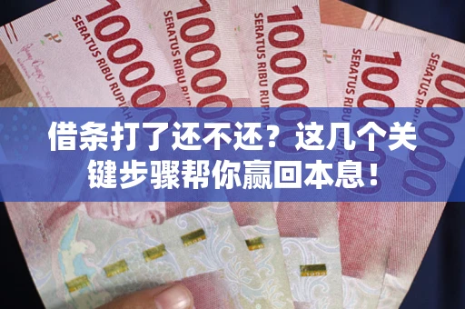 北京借条打了还不还？这几个关键步骤帮你赢回本息！