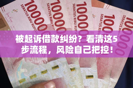 北京被起诉借款纠纷？看清这5步流程，风险自己把控！